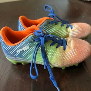 Brava Soccer Cleats Youth 10 Blue Athletic Shoes Soccer Field Performance Gear